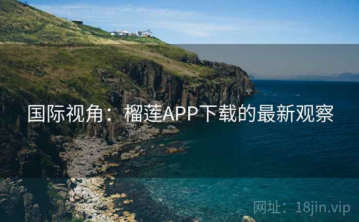 国际视角：榴莲APP下载的最新观察  第2张